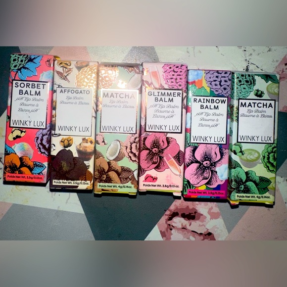 Winky LUX Lip BALMS- 6 pack! - Picture 1 of 9